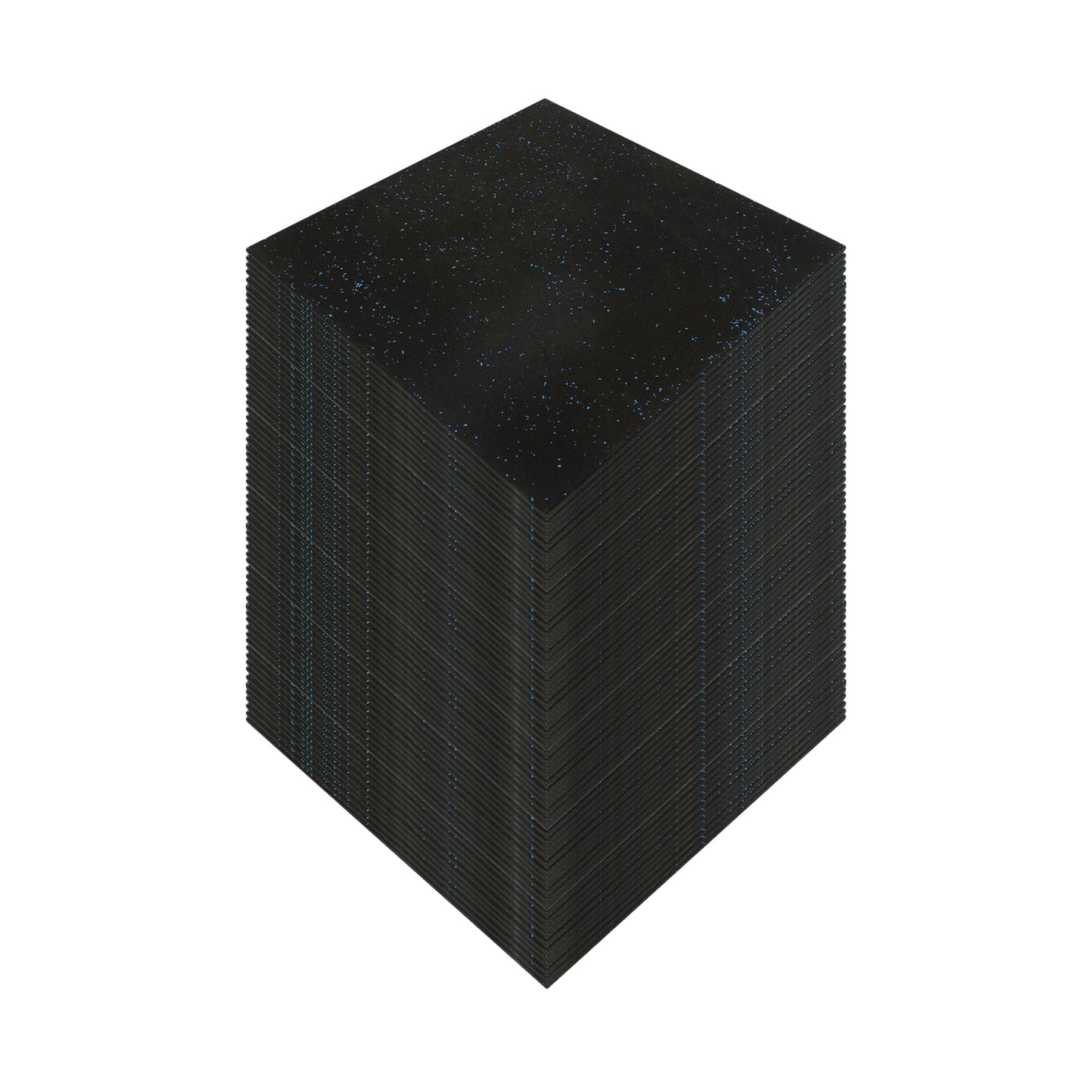 Blue Fleck Rubber Gym Flooring 100 Pack