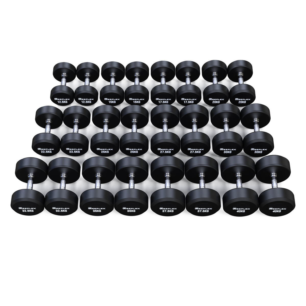 12.5kg - 40kg Round Head Dumbbell Set