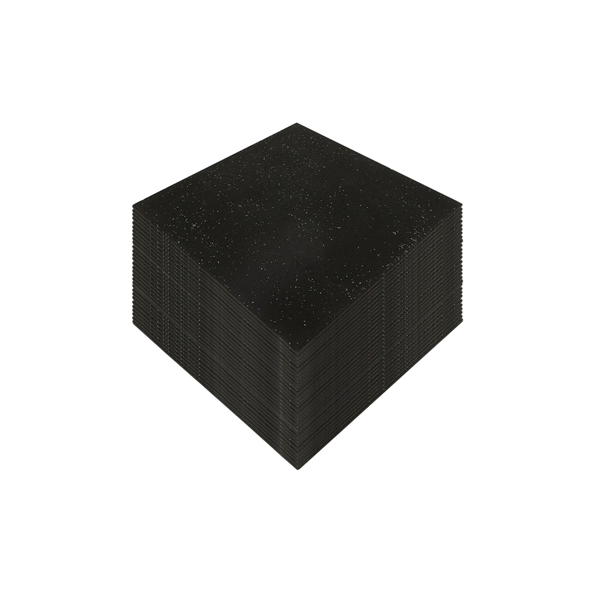 White Fleck Rubber Gym Flooring 50 Pack