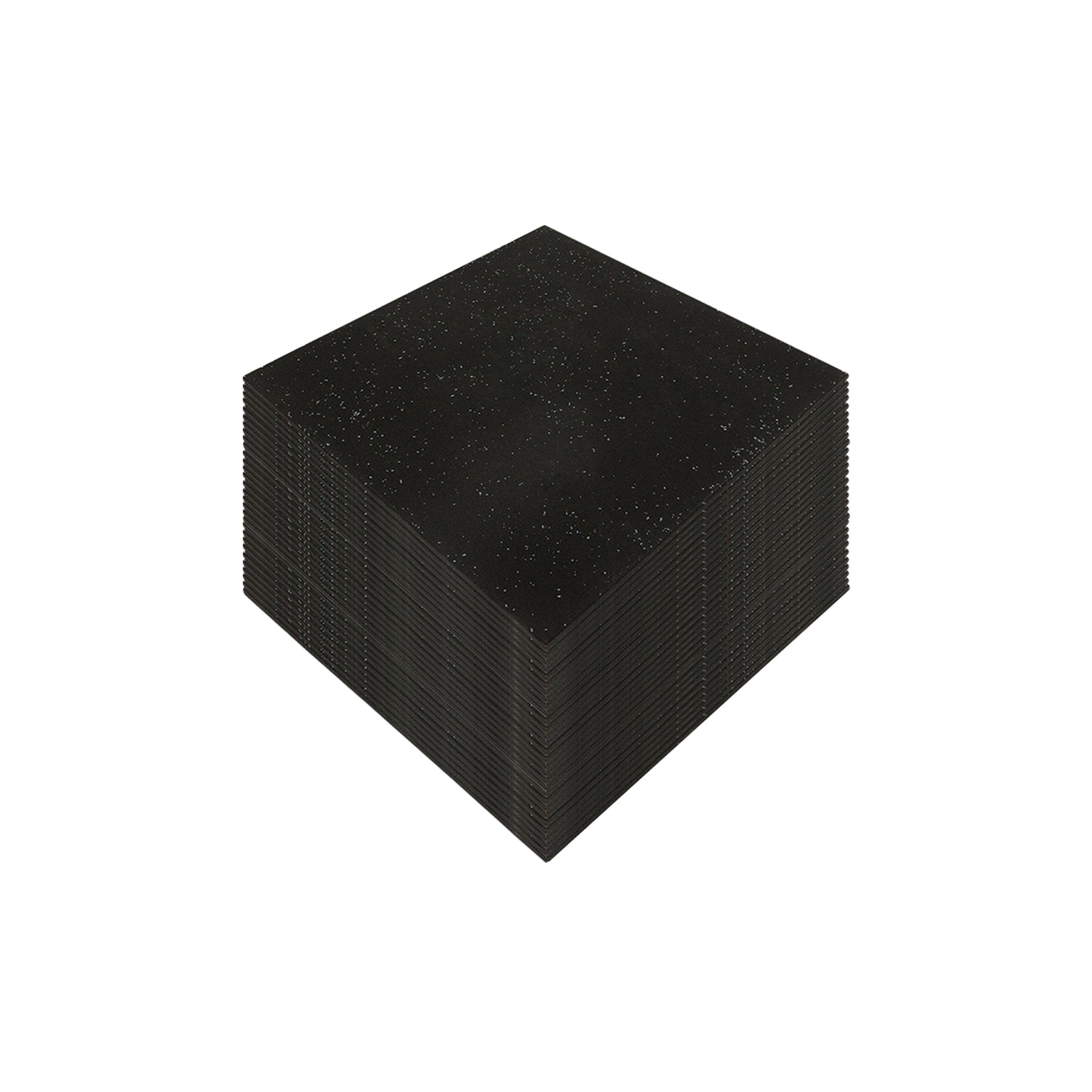 White Fleck Rubber Gym Flooring 50 Pack