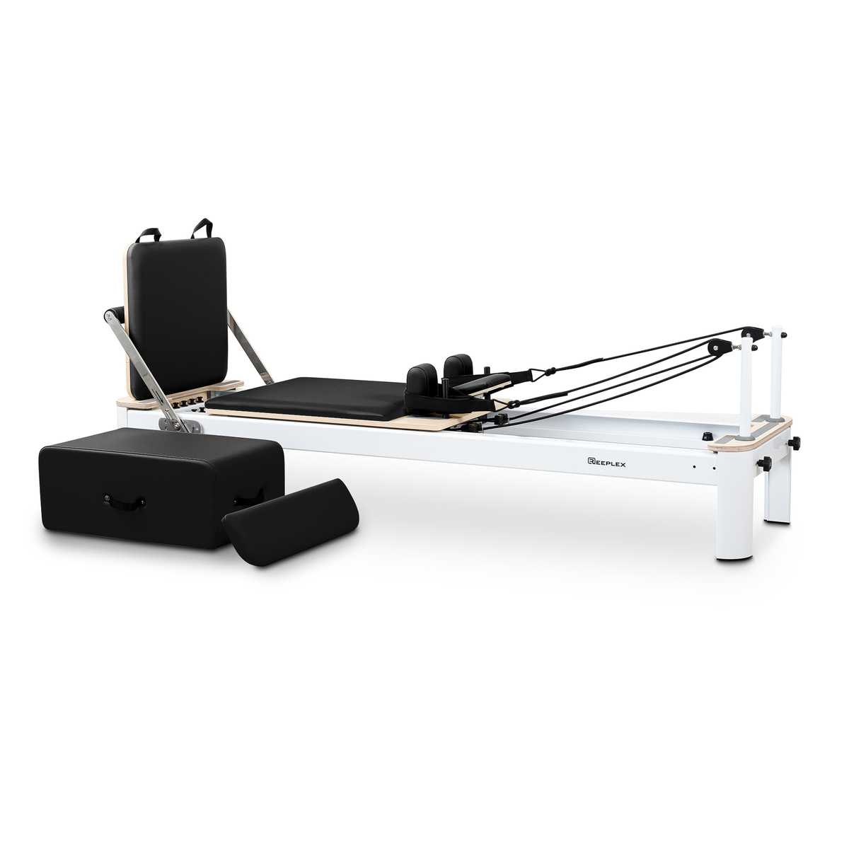 Reeplex Pilates Reformer Machine Aluminium with Box + Accessories