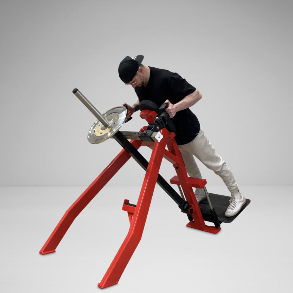 Animal Chest Supported T-Bar Row