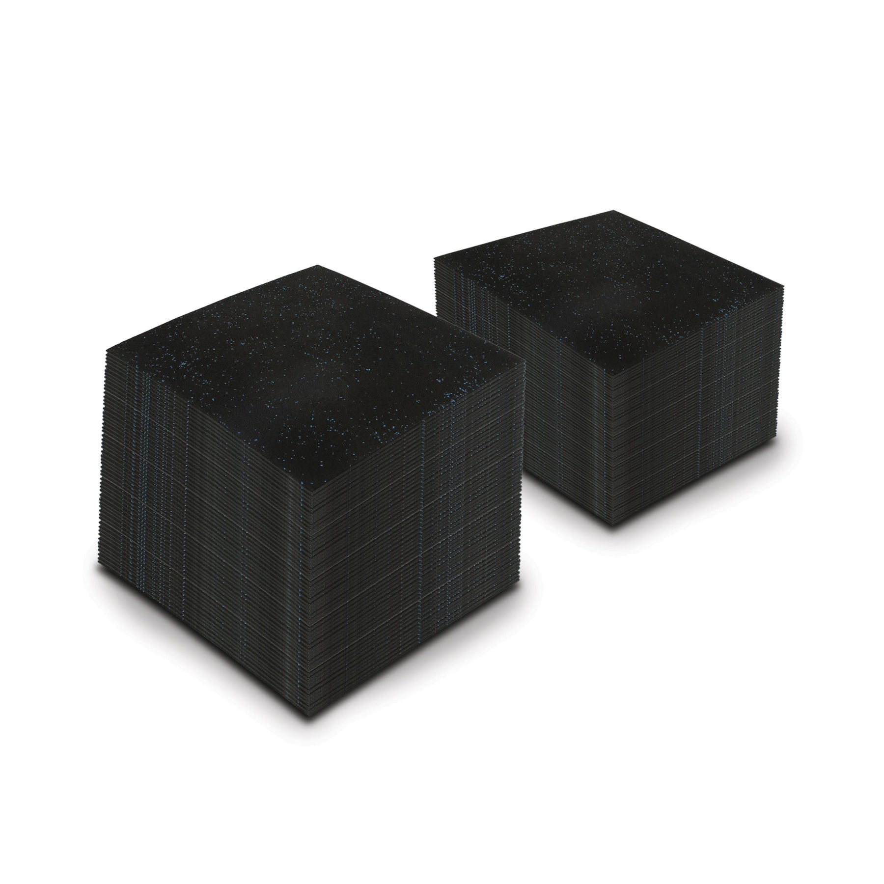 Blue Fleck Rubber Gym Flooring 100 Pack