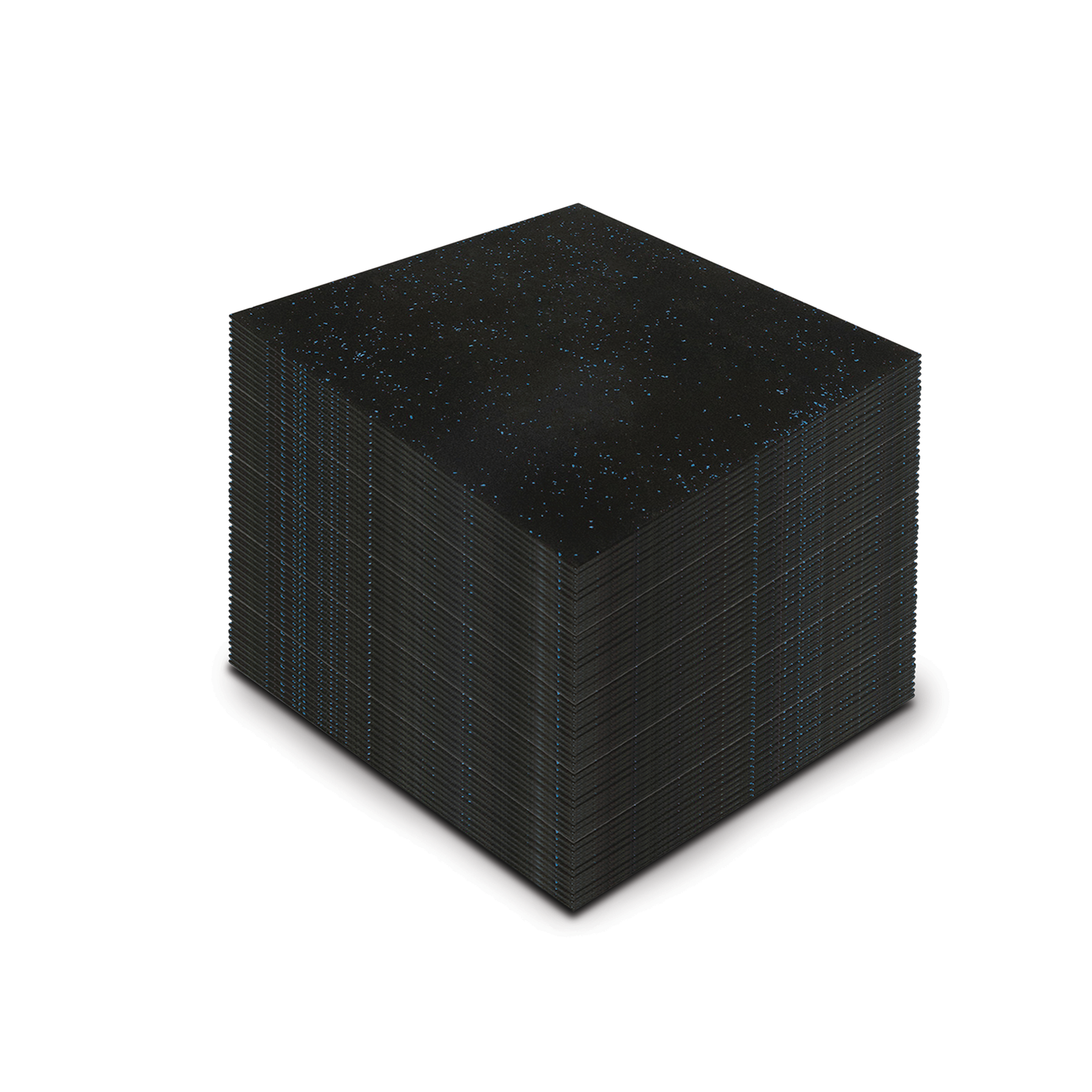 Blue Fleck Rubber Gym Flooring 50 Pack