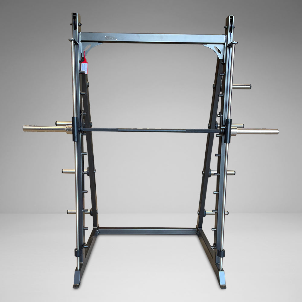 Counter-Balanced Plate Loaded Smith Machine with 4 x Weight Storage