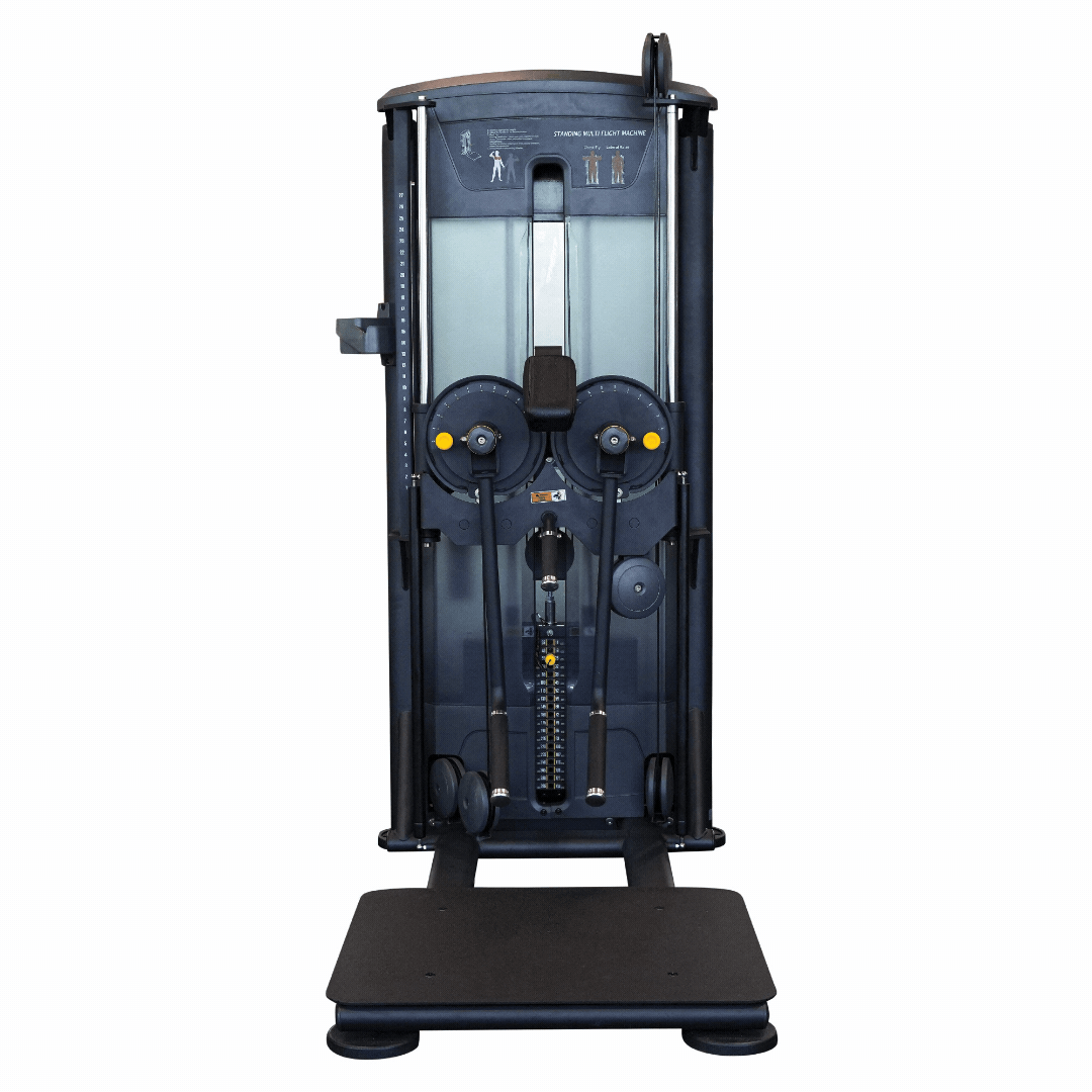 Impulse Standing Multi Delt & Pec Machine 2 in 1