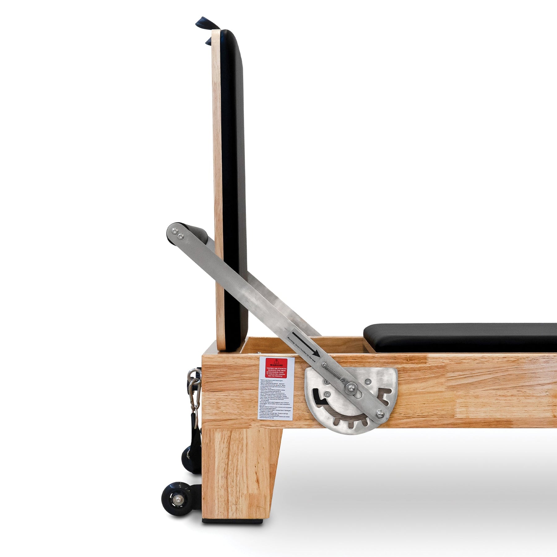 Impact Fitness Pilates Reformer Machine in Oak Wood with Accessories