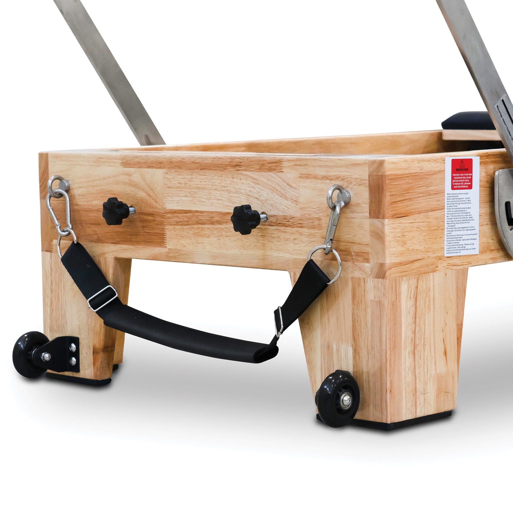 Impact Fitness Pilates Reformer Machine in Oak Wood with Accessories