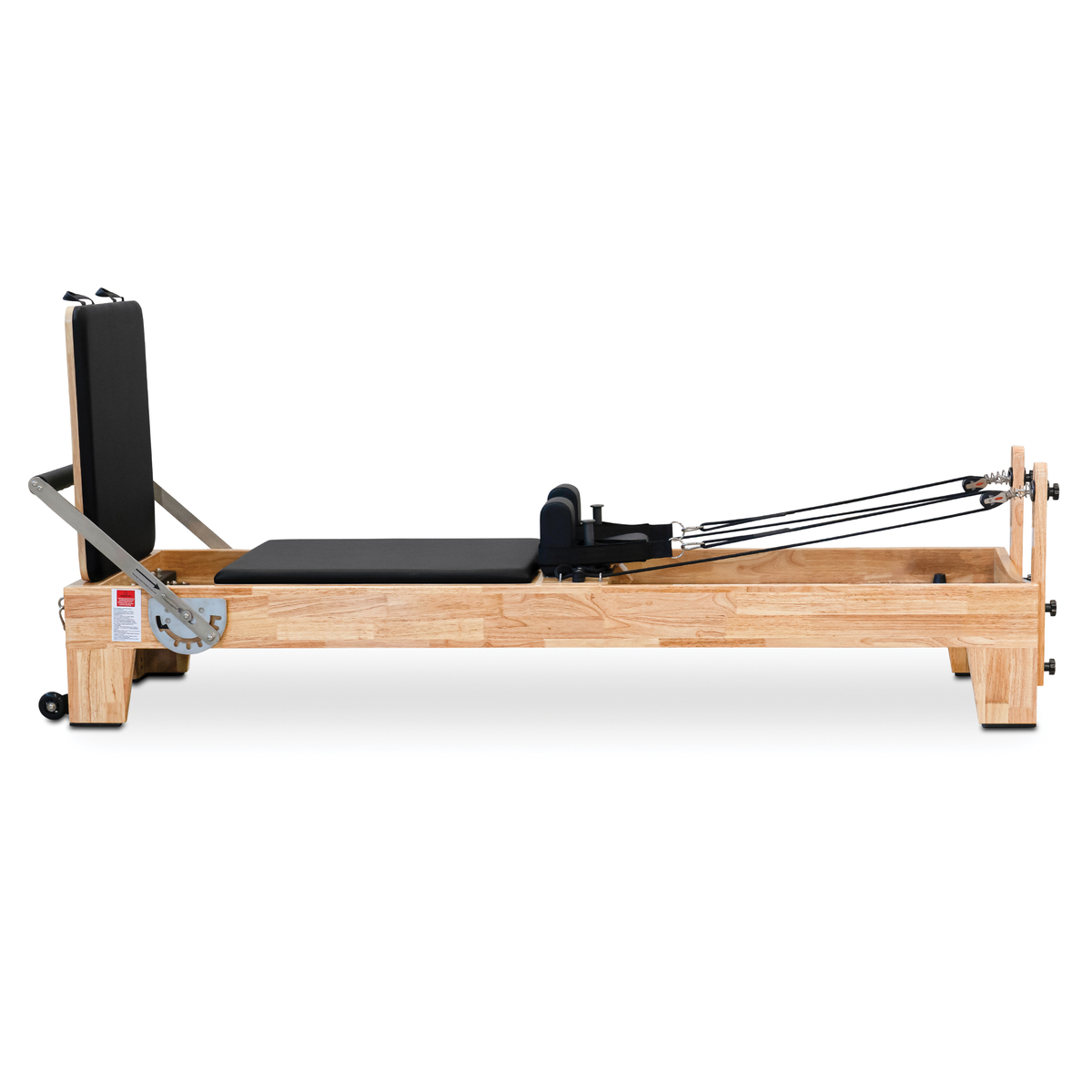 Impact Fitness Pilates Reformer Machine in Oak Wood with Accessories