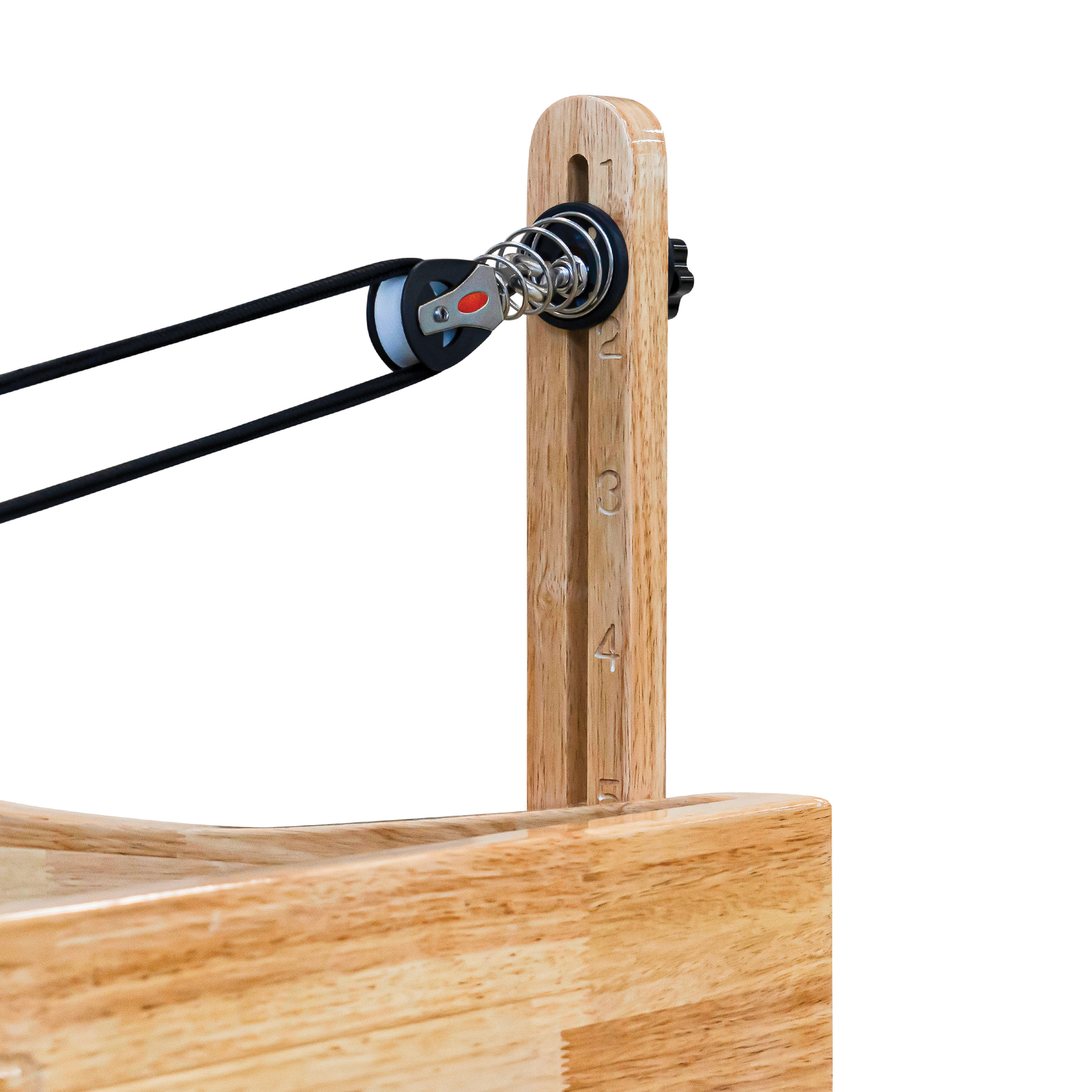Impact Fitness Pilates Reformer Machine in Oak Wood with Accessories
