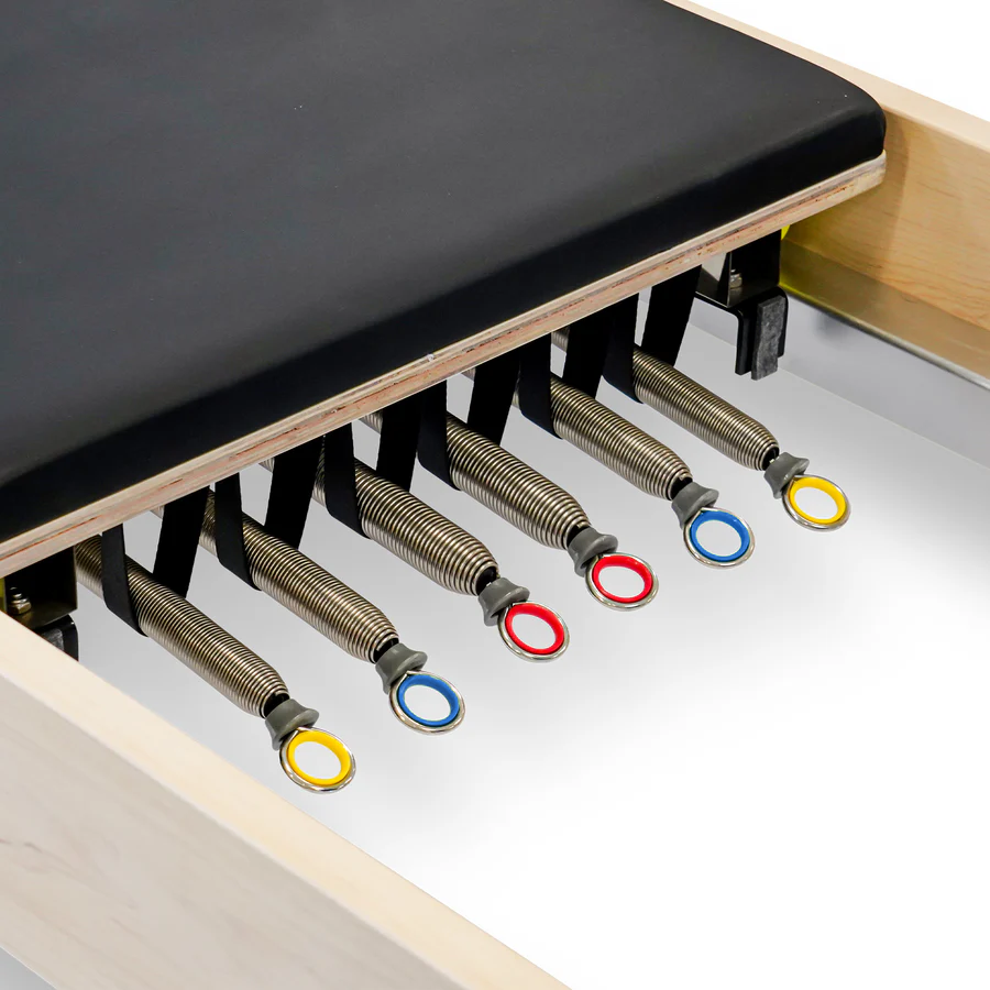 Reeplex Pilates Reformer Maple Wood Studio Flex Series