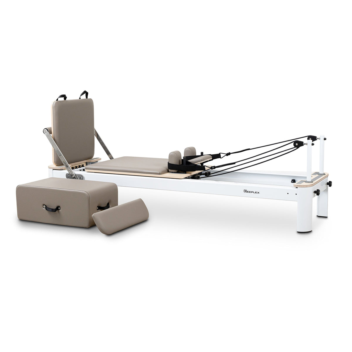 Reeplex Pilates Reformer Machine Aluminium with Box + Accessories