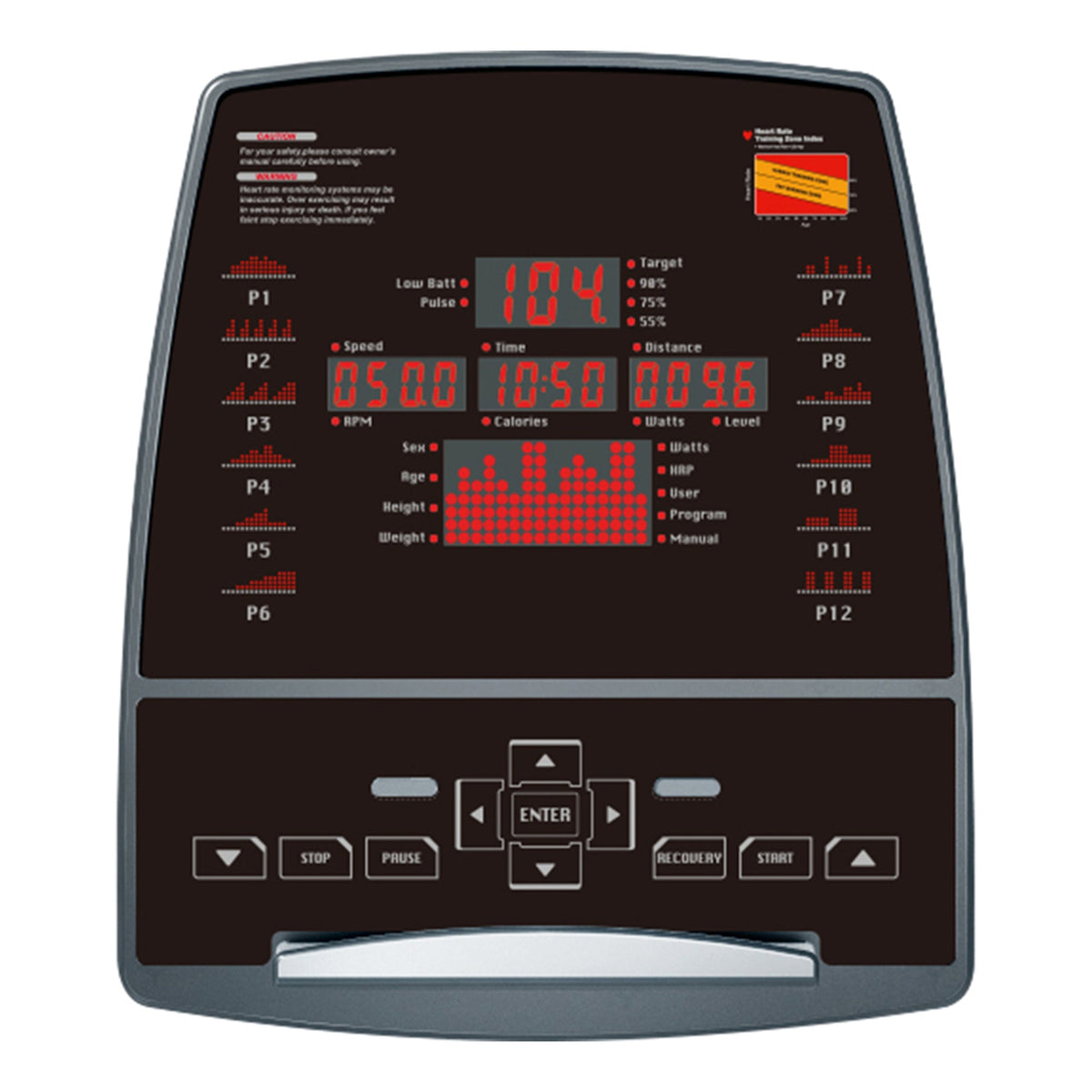 Reeplex E200 Commercial Cross Trainer Motion Series