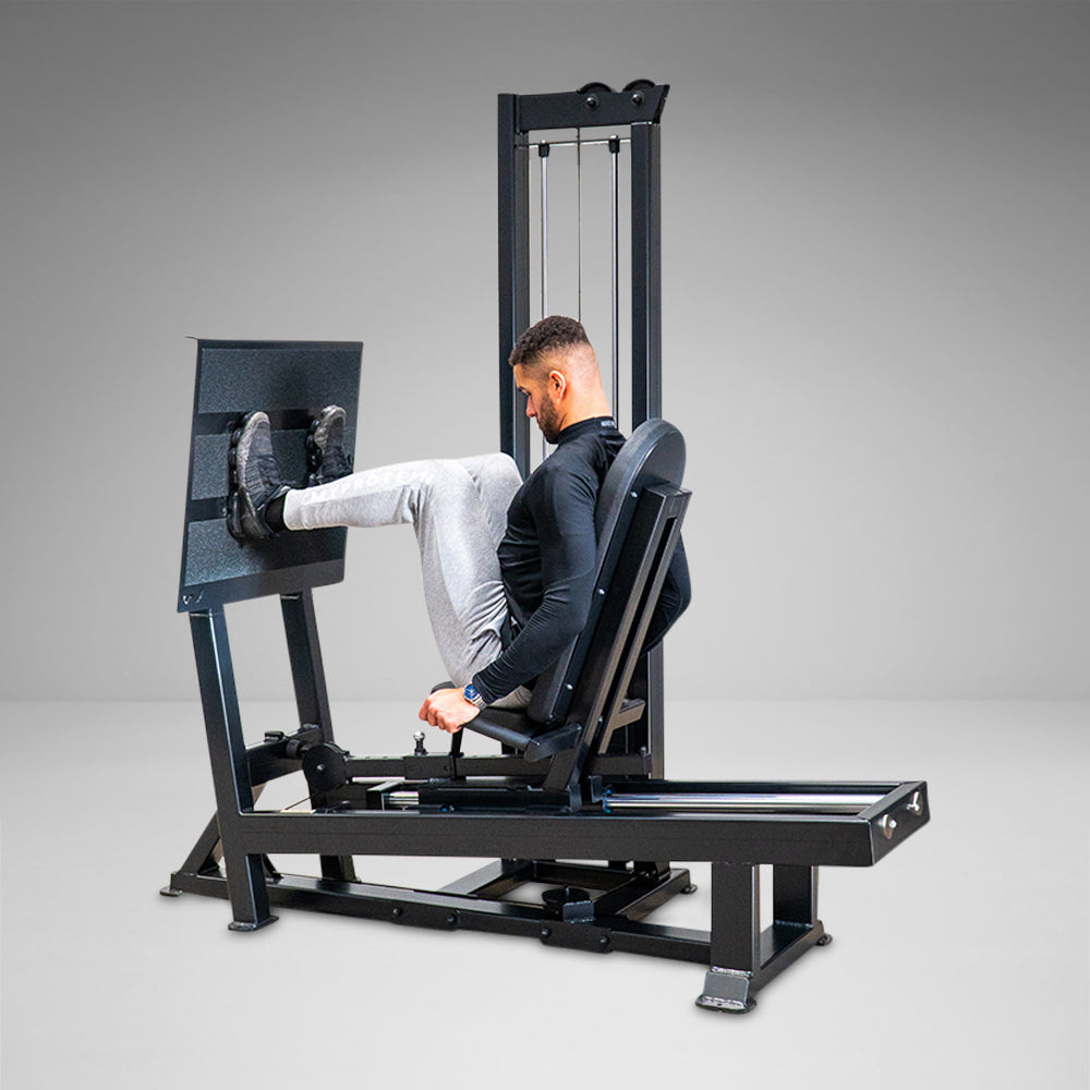 SeatedSingleStackLegPress