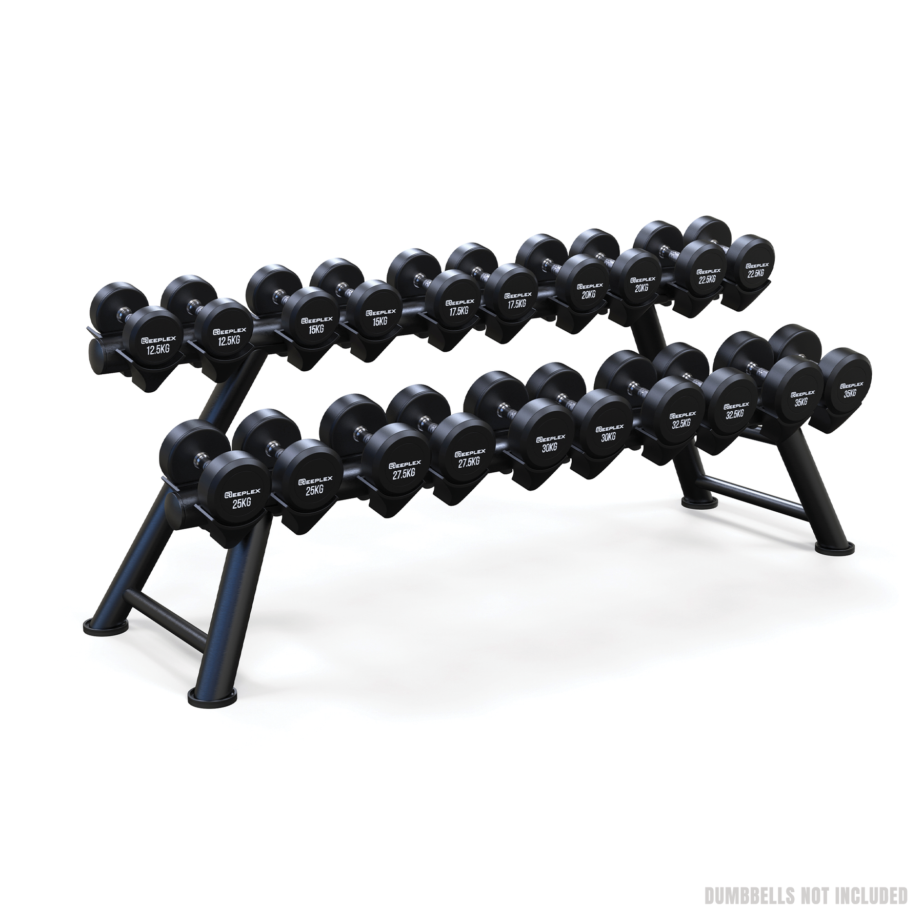 Reeplex Commercial 2 Tier Dumbbell Rack