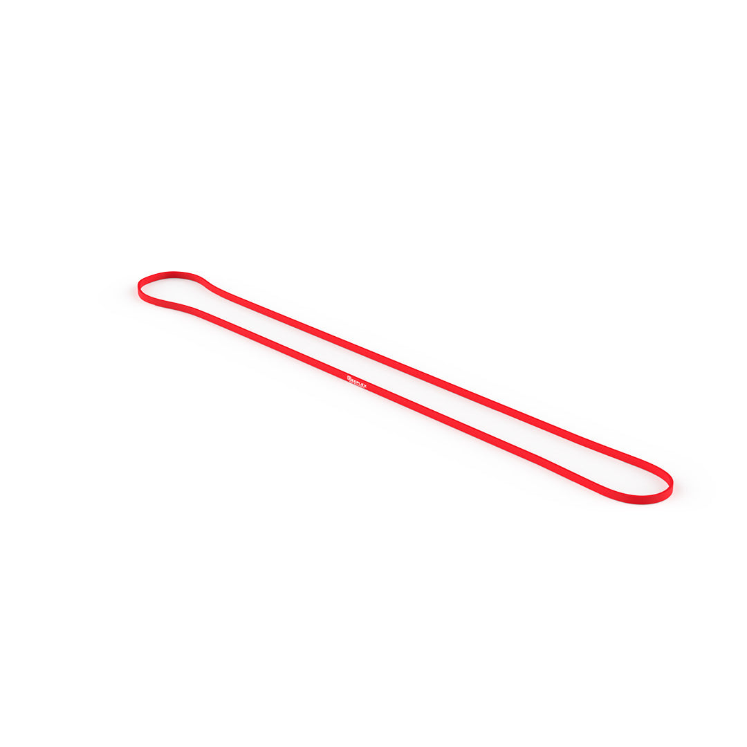 red resistance band