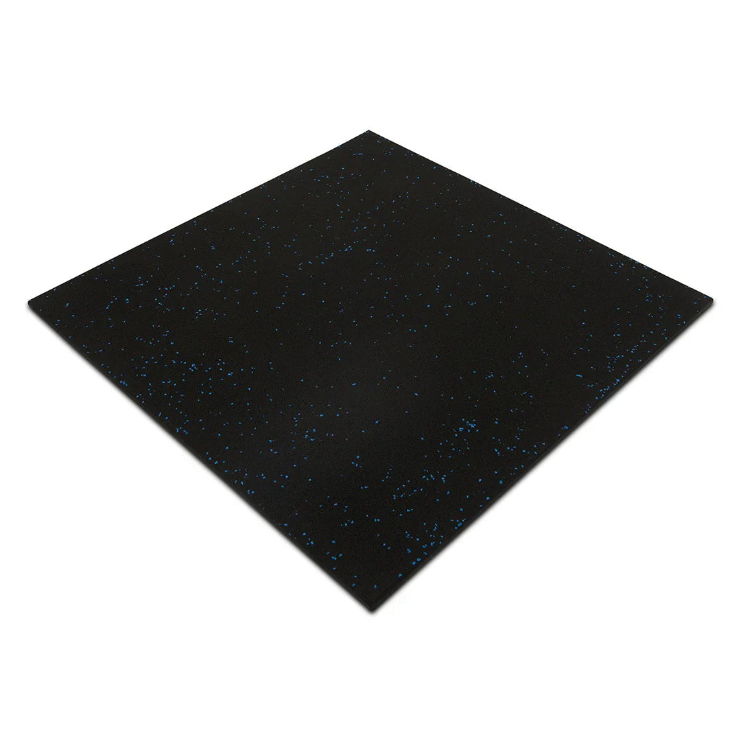 Blue Fleck Rubber Gym Flooring 100 Pack