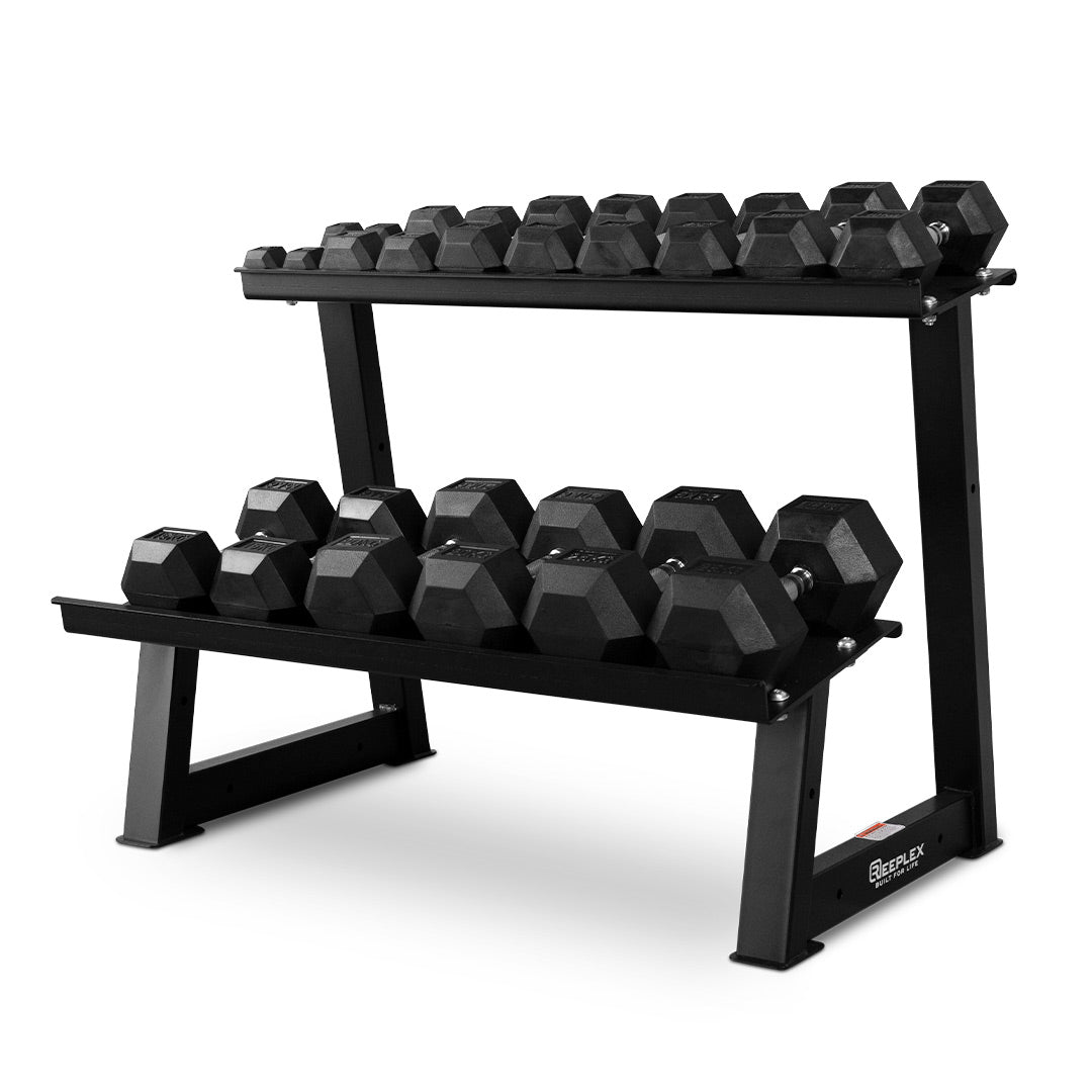 2-25kg 2 tier rack set