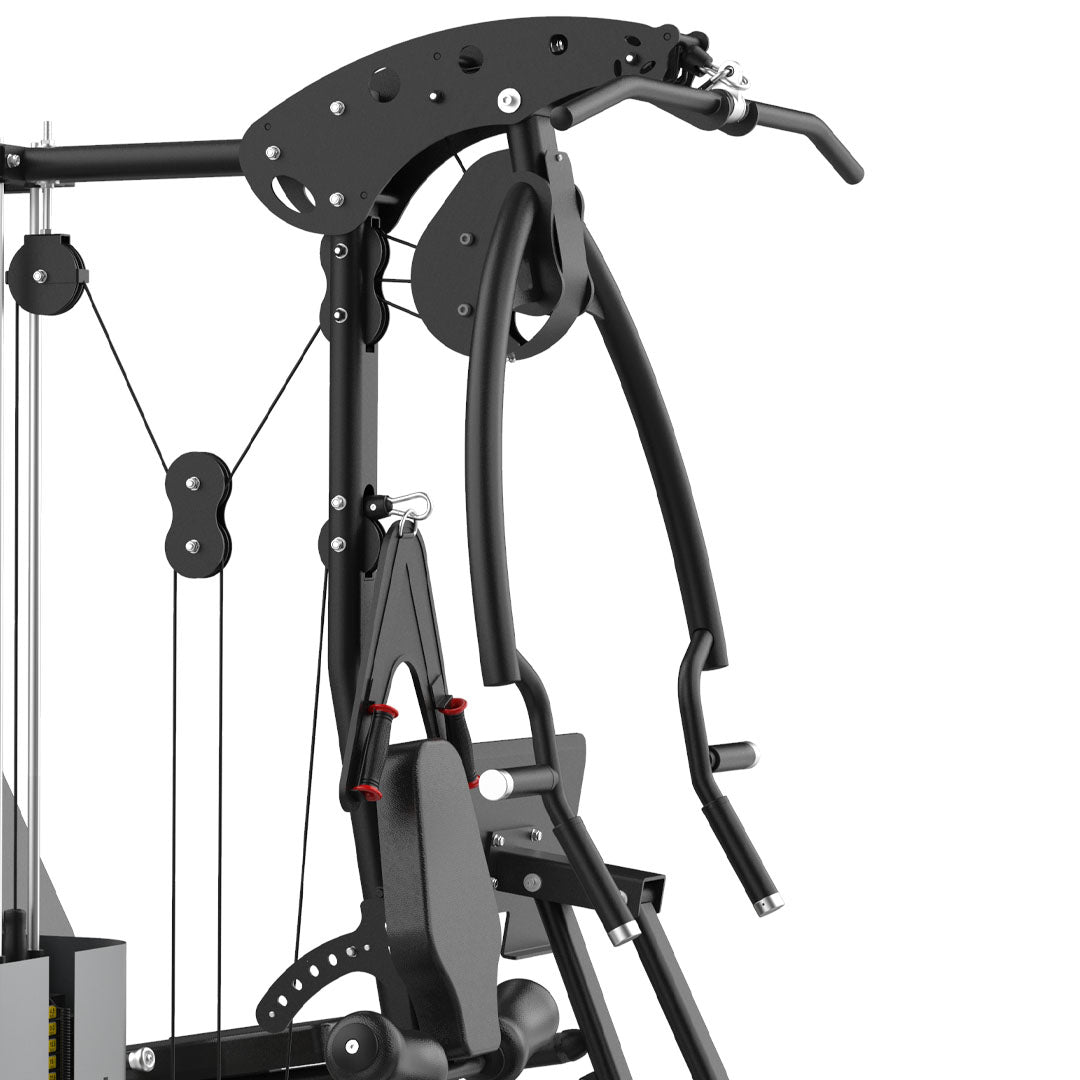Reeplex Commercial 5 Station Multi-Gym with Leg Press