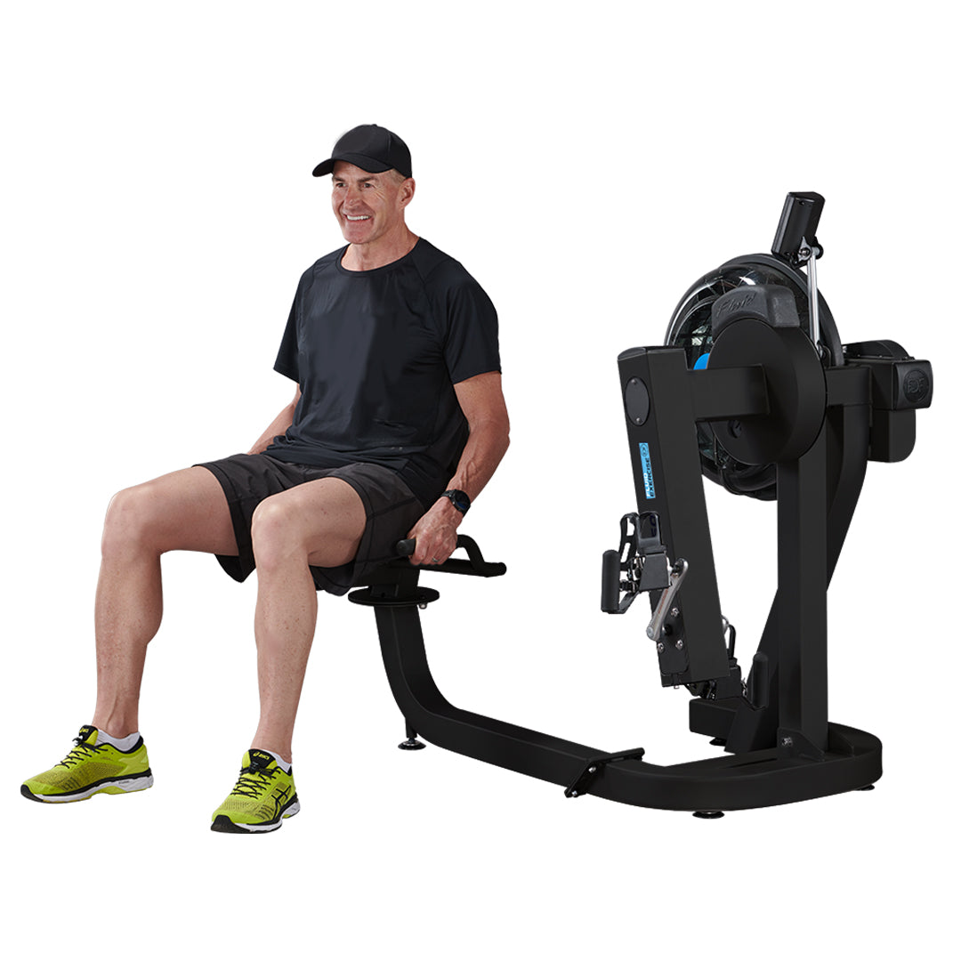 e750 ergometer seat rotated