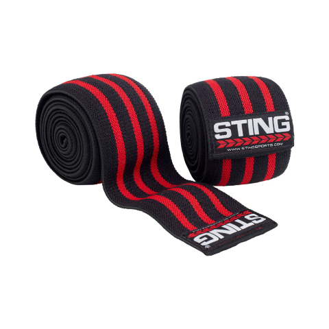 Sting Elasticised Lifting Knee Wraps