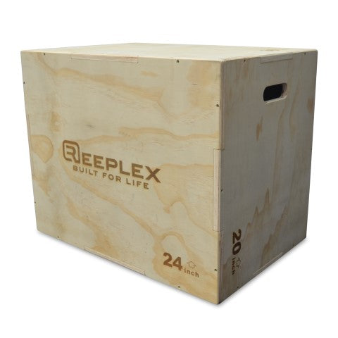 Reeplex Plyometric Box 20"/ 24"/ 30" Plywood