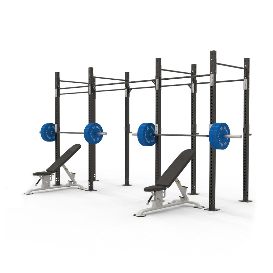 REEPLEX 4 SQUAT CELL FREE STANDING COMMERCIAL SQUAT RIG