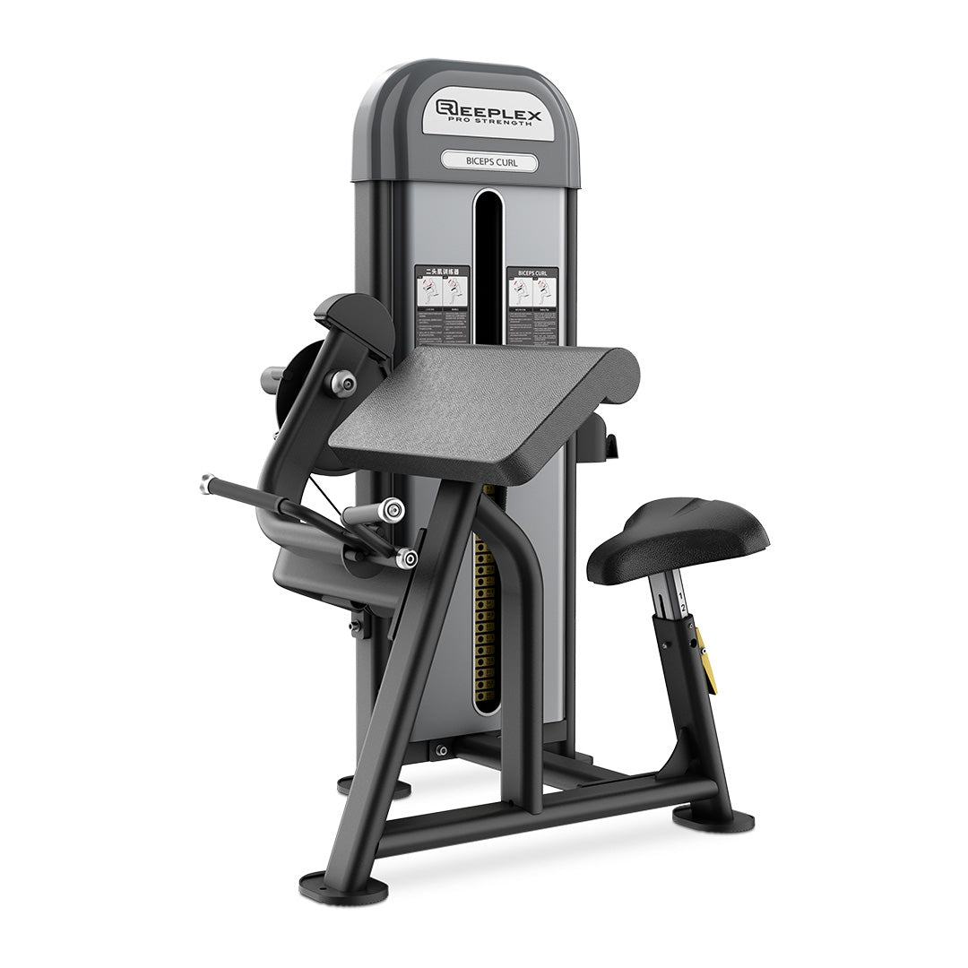 Bicep Curl Machine Reeplex Commercial - Commercial Gym Fitouts Melbourne