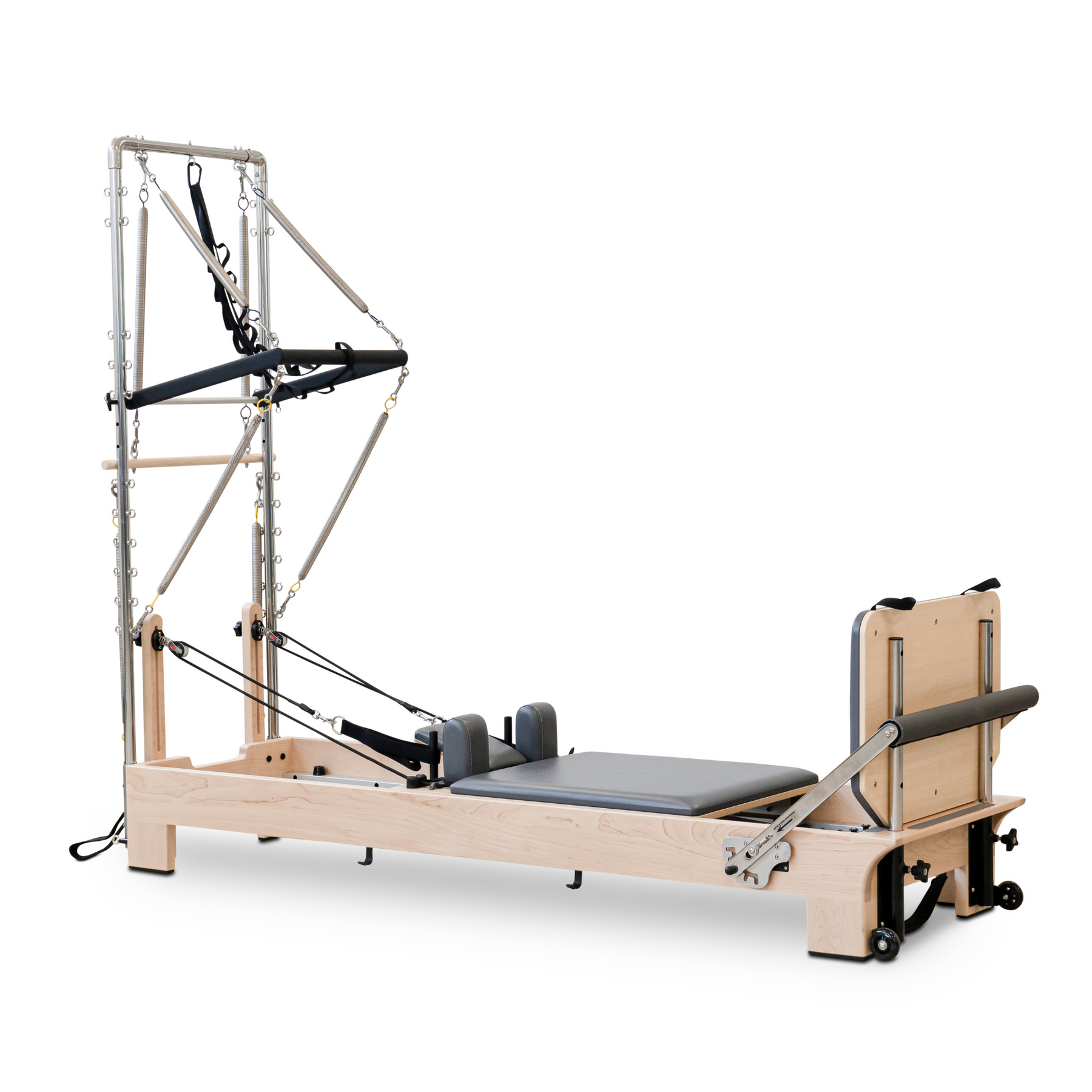 Reeplex Bespoke Maple Half Trapeze Pilates Reformer
