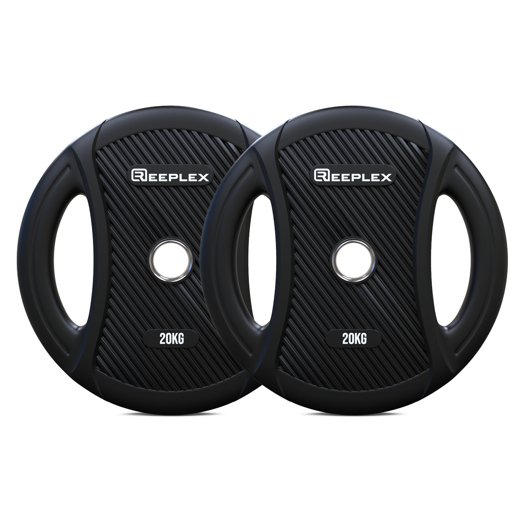 Reeplex 20kg PVC Olympic Weight Plate Pair