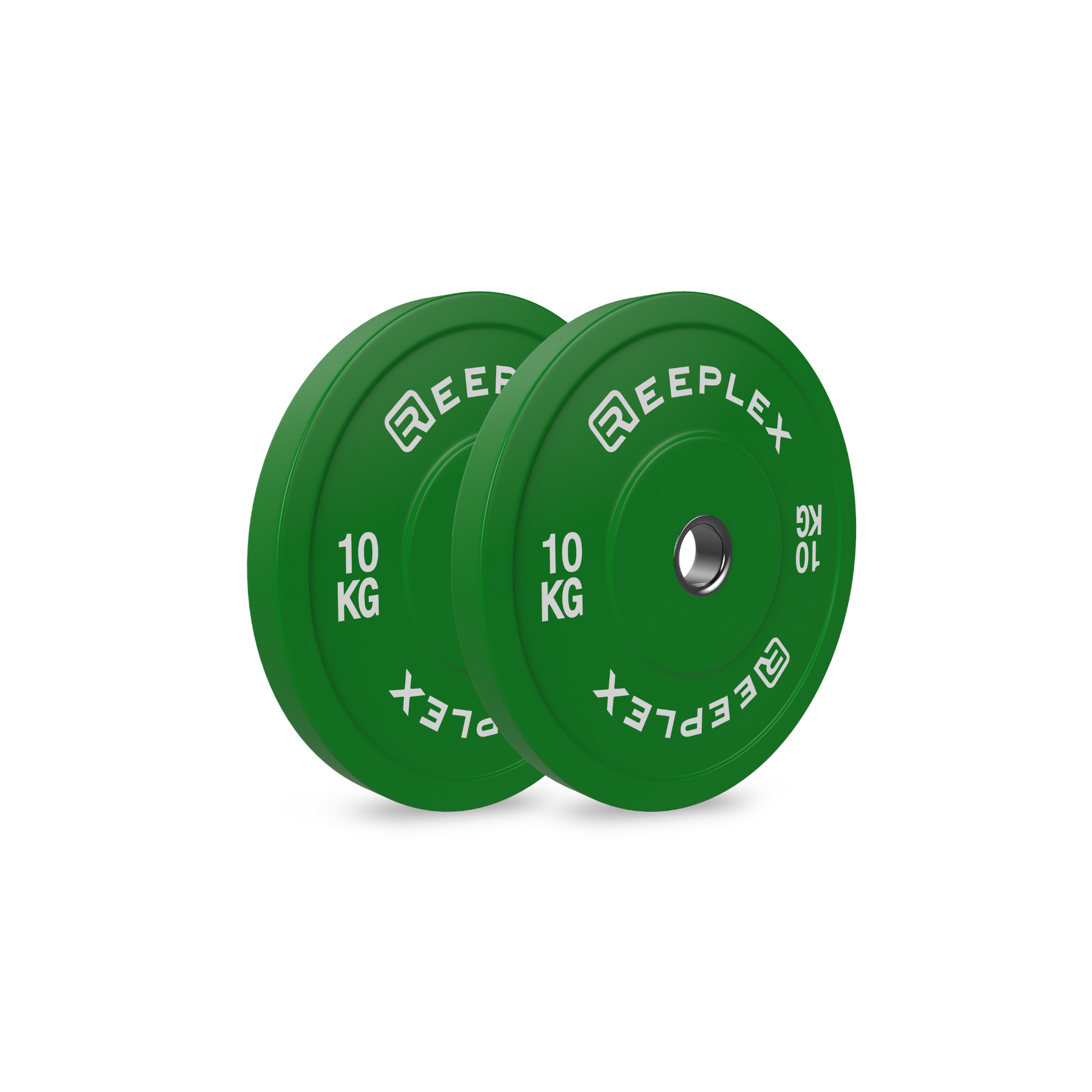 100kg Reeplex Coloured Bumper Weight Plate Set