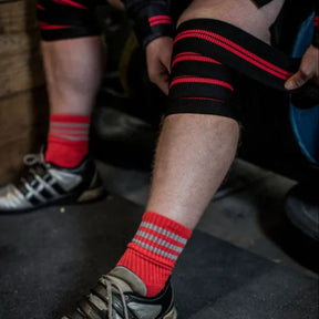 Harbinger Red Line Knee Wraps