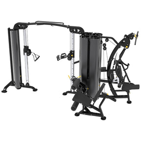 Reeplex Commercial 5 Station Multi-Gym with Leg Press