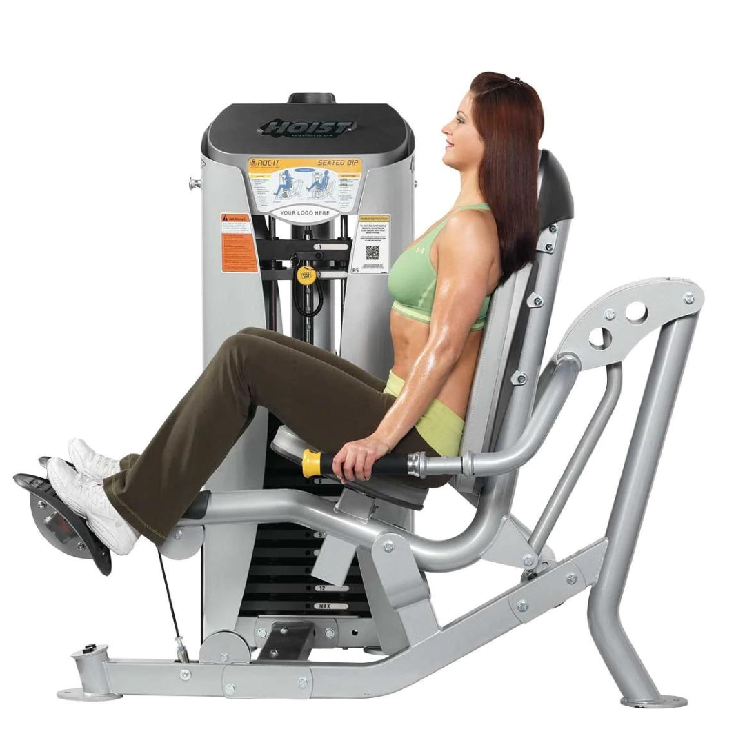 Hoist Commercial Seated Dip Machine