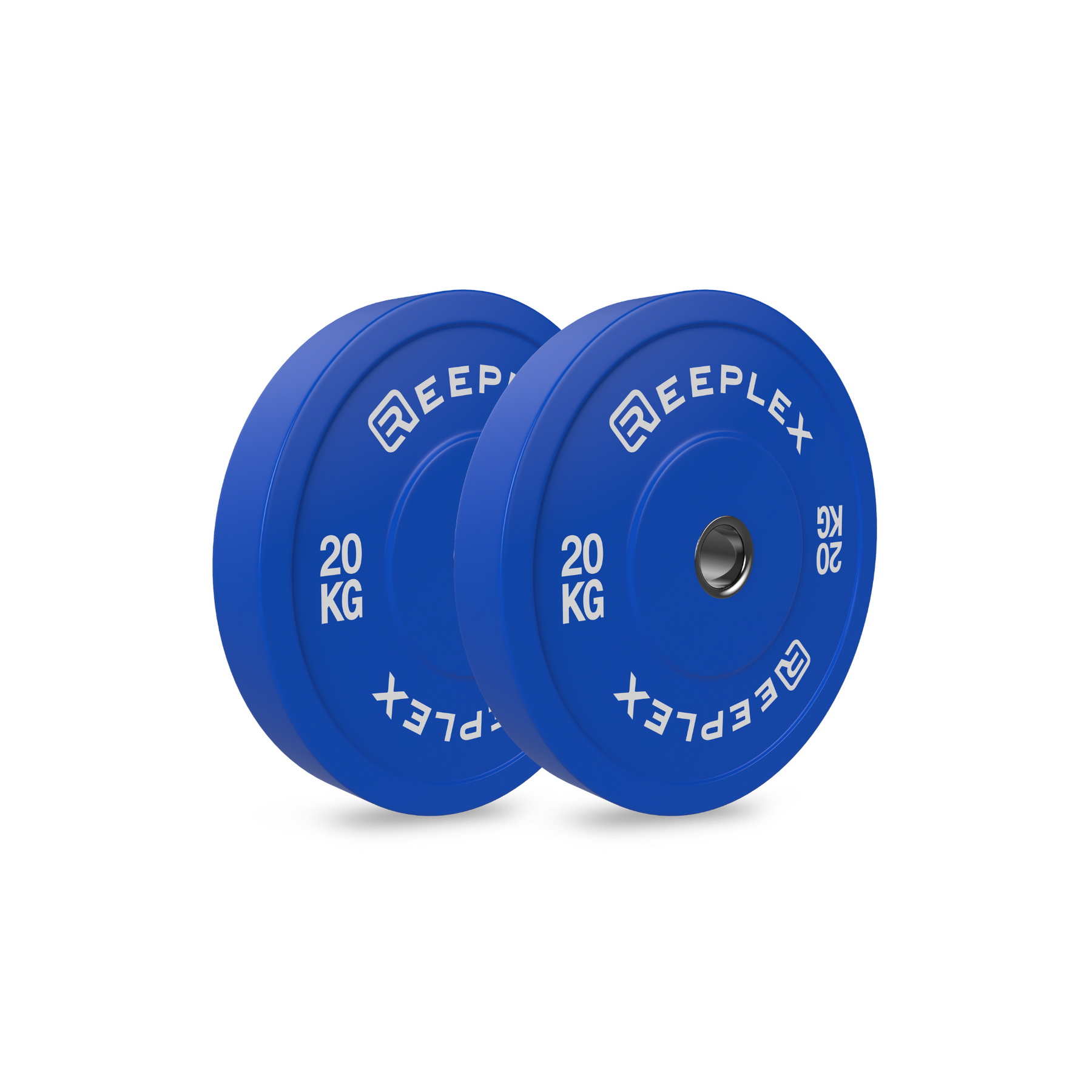 100kg Reeplex Coloured Bumper Weight Plate Set