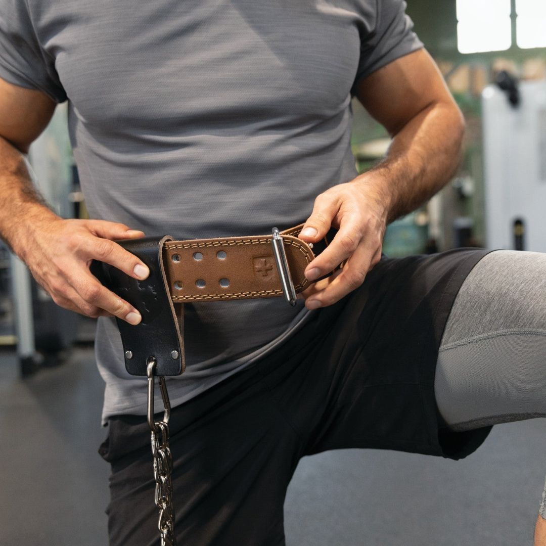 Harbinger Leather Dip Belt Attachment