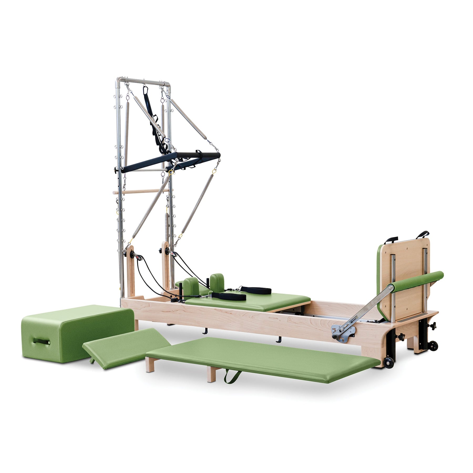 Reeplex Bespoke Maple Half Trapeze Pilates Reformer