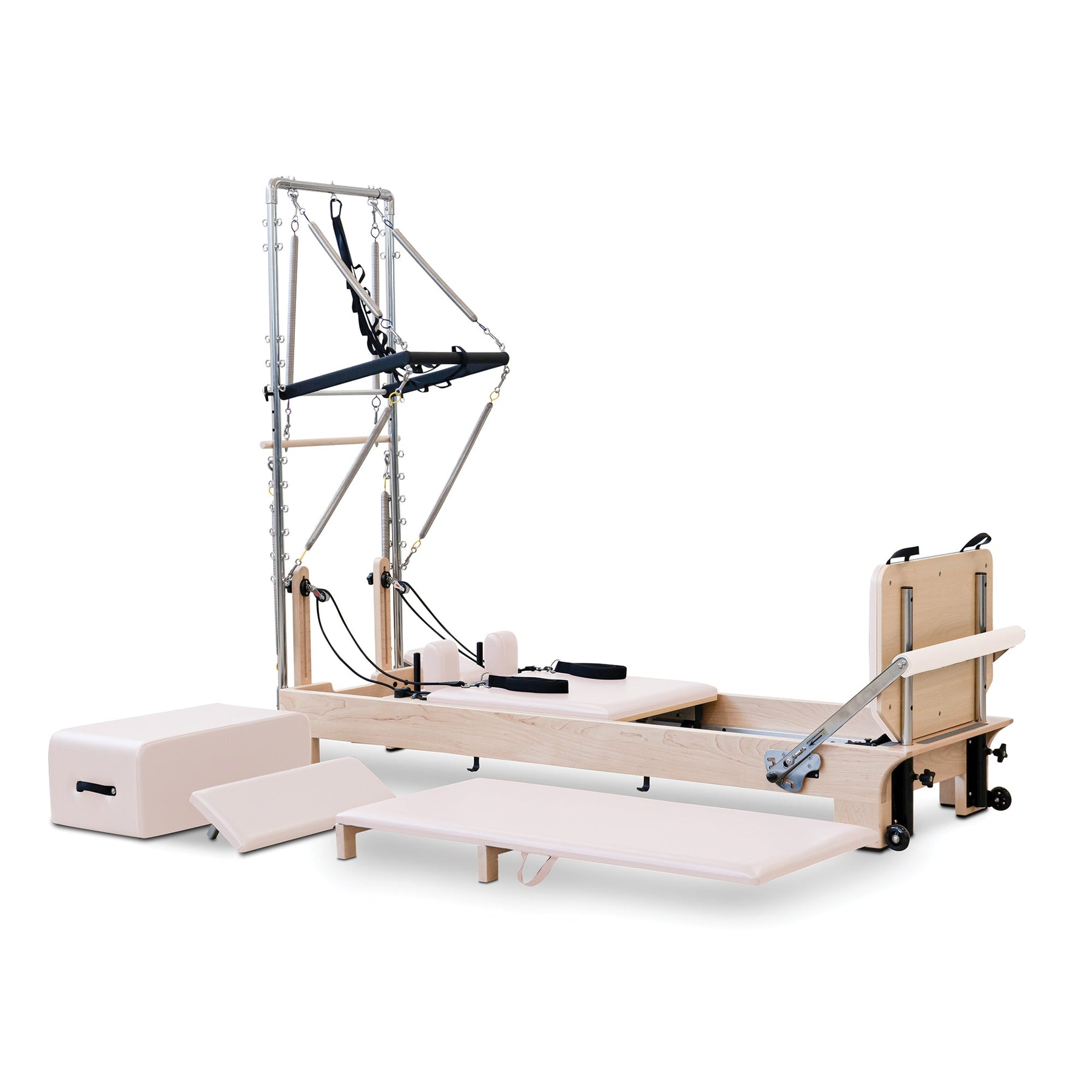 Reeplex Bespoke Maple Half Trapeze Pilates Reformer