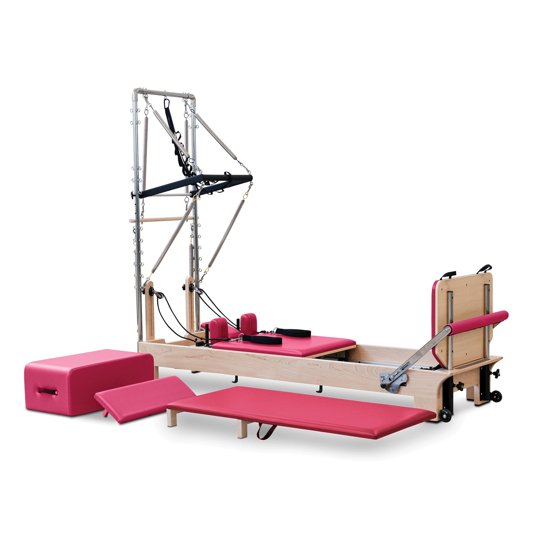 Reeplex Bespoke Maple Half Trapeze Pilates Reformer