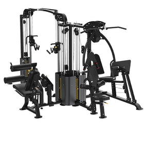 Reeplex Commercial 5 Station Multi-Gym with Leg Press