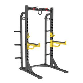 Reeplex Commercial Squat Half Rack with Storage