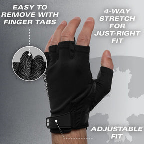 HAR PRO STRENGTH GLOVES 3.0 MEN BLK