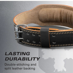 Harbinger Belt 4" Leather 2.0