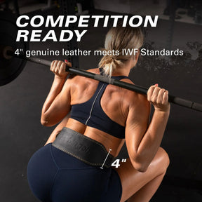 Harbinger Belt 4" Leather 2.0