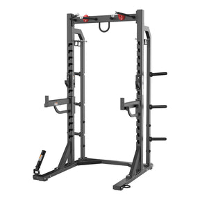 Reeplex Commercial Squat Half Rack with Storage