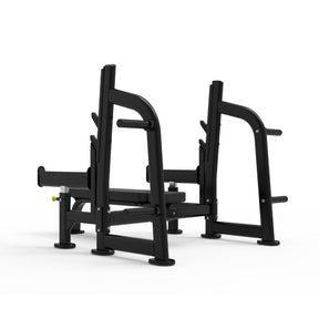 Impulse Olympic Flat Bench with Safety Bar Attachment