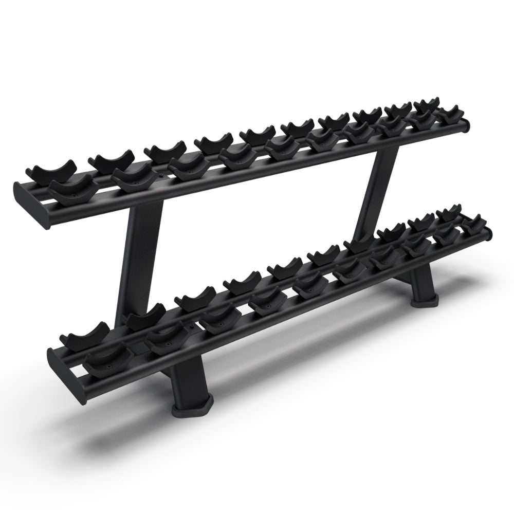 Intenza  Two Tier Dumbell Rack