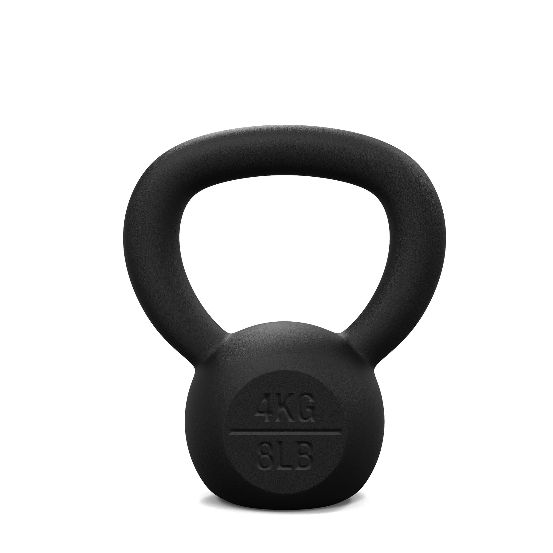 4kg Cast Iron Kettle Bell V3