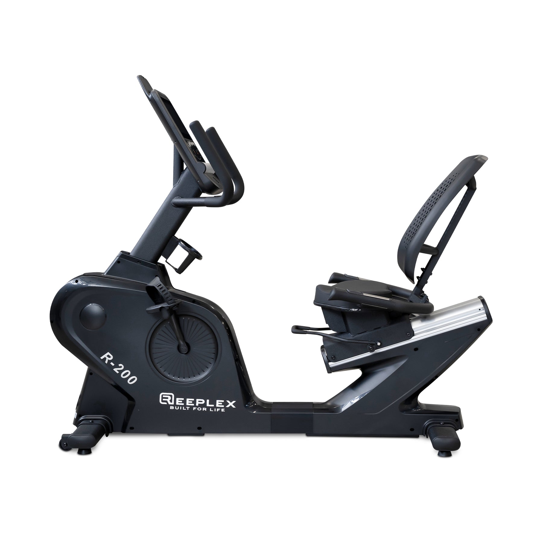 Reeplex R200 Commercial Recumbent Exercise Bike with 10" Touchscreen Display Motion Series