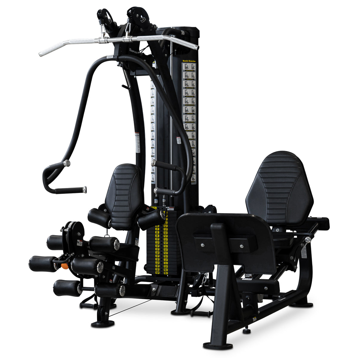 Reeplex Commercial Multi-Gym with Leg Press Machine